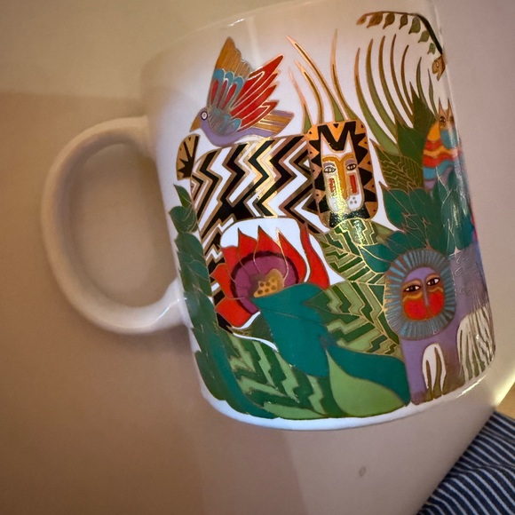 Vintage Laurel Burch Jungle Animal Mug - Picture 4 of 9